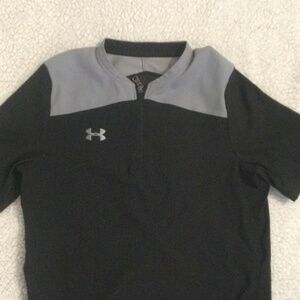 Under Armour UA Baseball Cage Jacket Quarter Zip w/ Pockets Youth Medium